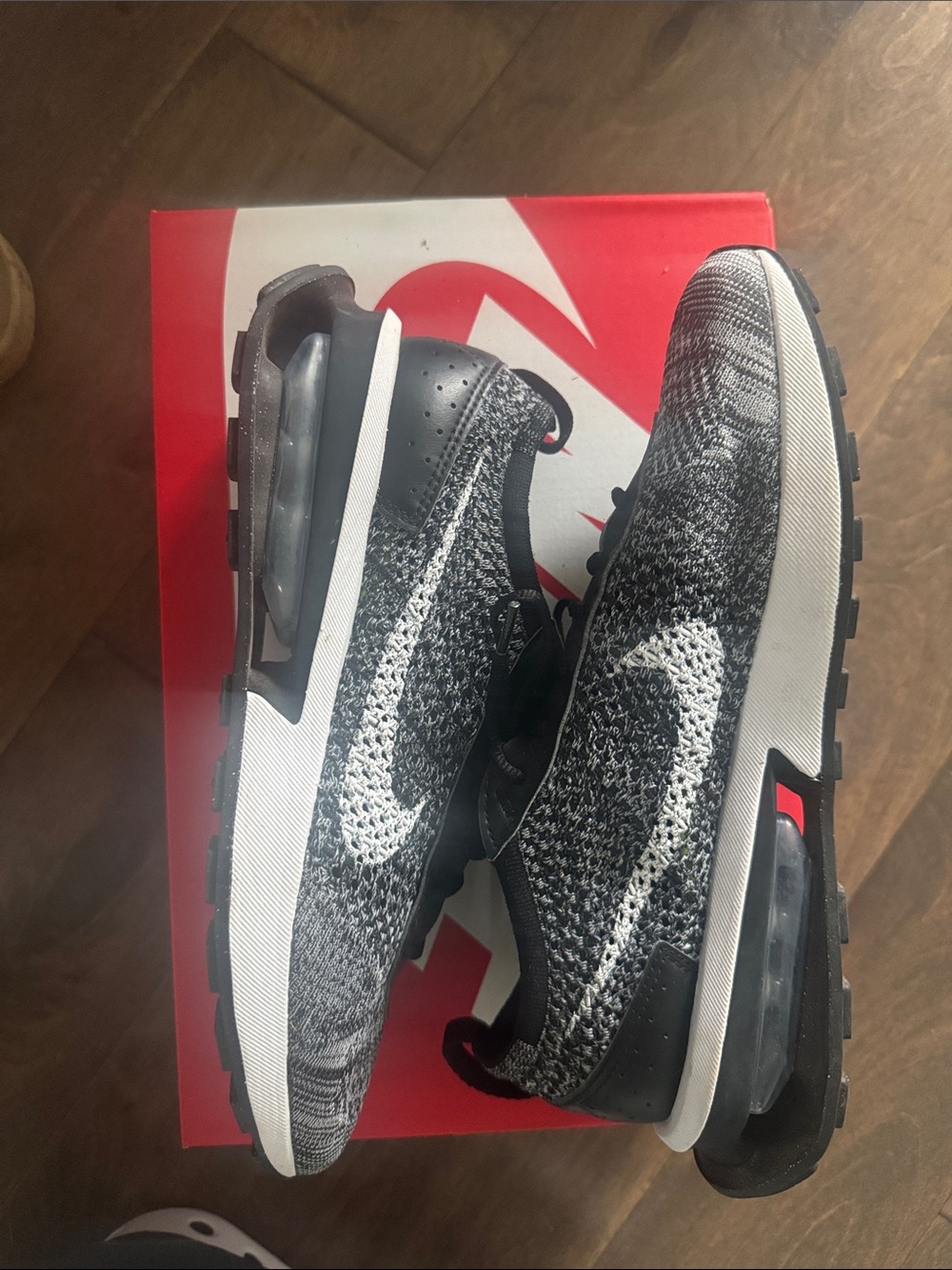 Nike Women’s Flyknit Sneakers - Black & White
